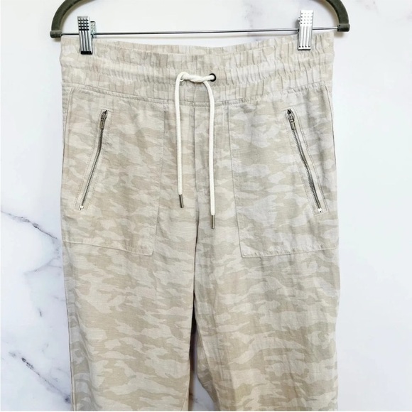 ATHLETA CABO LINEN JOGGER PANTS SIZE 16 - Picture 6 of 13